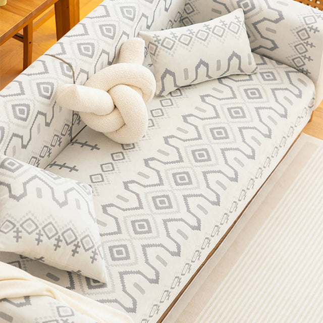 Chenille Fabric Breathable Wear-Resistant Sofa Cover Deco