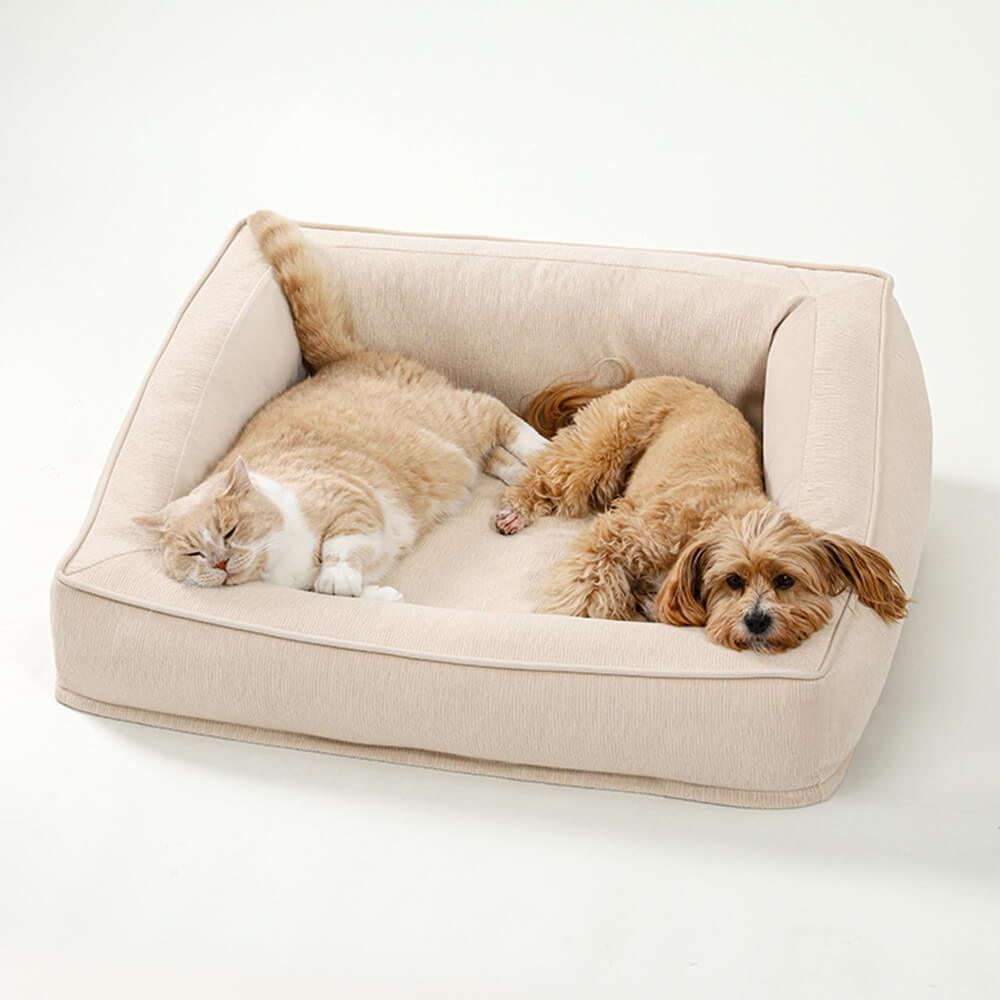 Comfort Orthopedic Dog Sofa Bed Supportive Stylish Foam