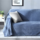 Cozy Home Velvet Couch Cover Pineapple Pattern Plush Fabric