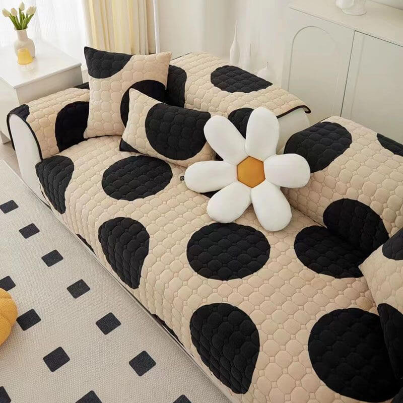 Milk Velvet Sofa Cover Non-slip Protection for Furniture