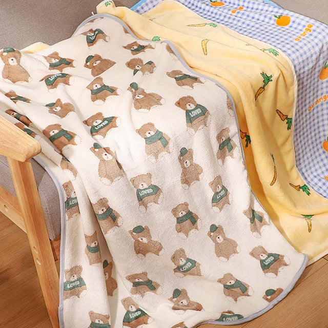 Cozy Flannel Pet Blanket Soft Colorful Multipurpose Use