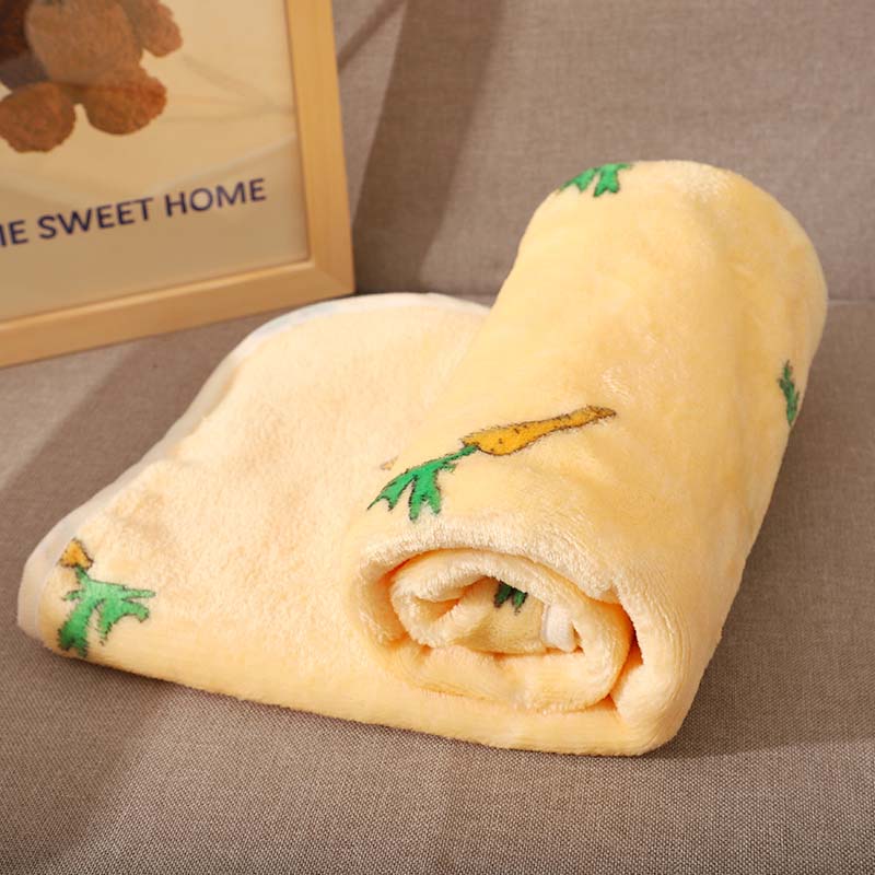 Cozy Flannel Pet Blanket Soft Colorful Multipurpose Use