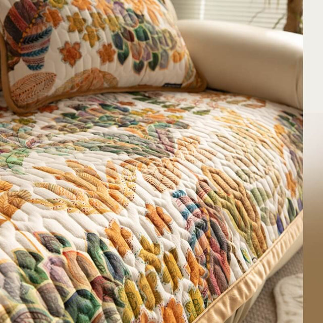 Tropical Rainforest Sofa Anti-Scratch Protective Mat Cover