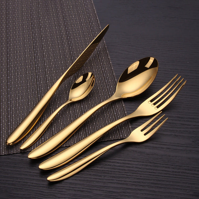  Aristo Gold Luxury Cutlery Set-3