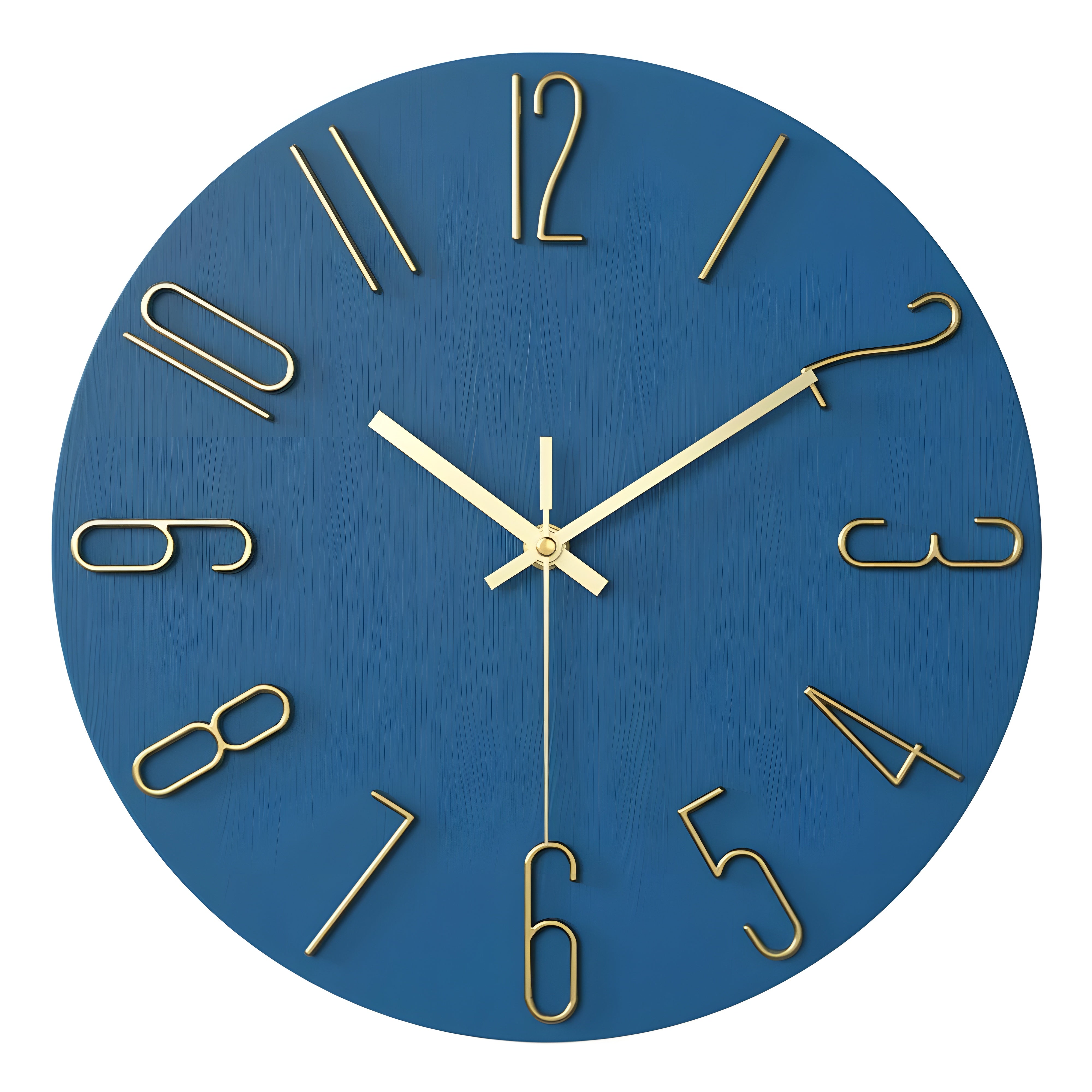 Simple Quartz Design Wall Clock - Silent Modern Style