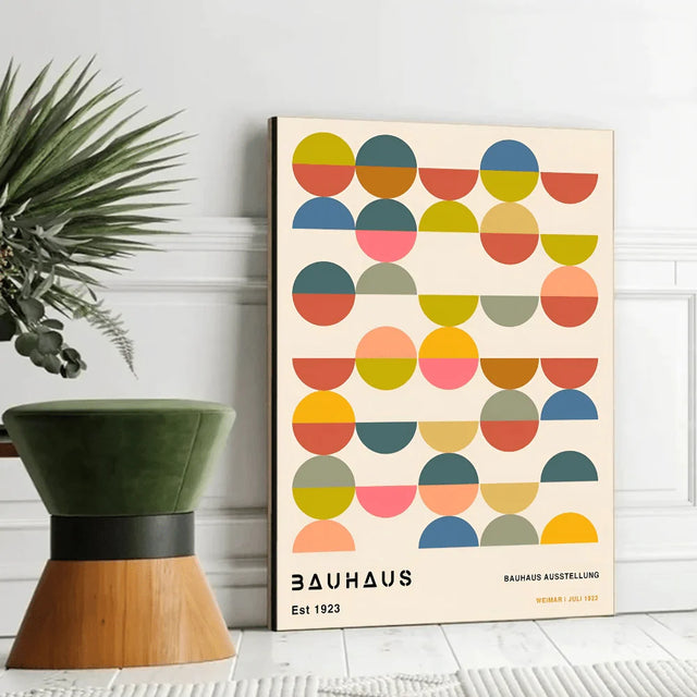 Geometric Style Posters - Modern Paper Stickers for Decor