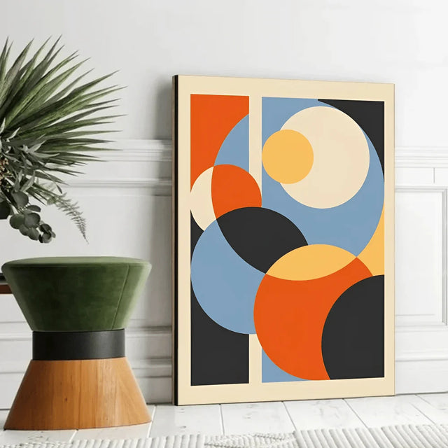 Geometric Style Posters - Modern Paper Stickers for Decor