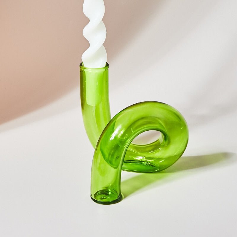 Glass Vase Candle Holders for Home Decor Centerpieces