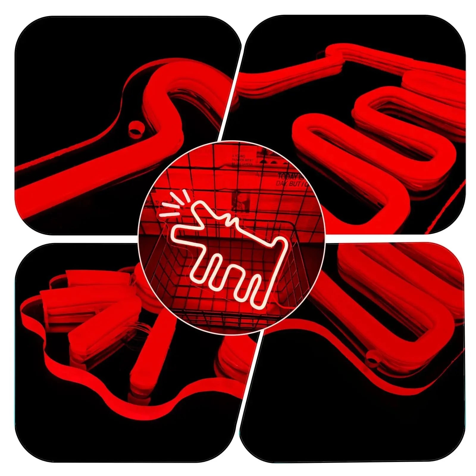 UrbanPaws – Graffiti Dog LED Neon Sign for Bold & Trendy Décor