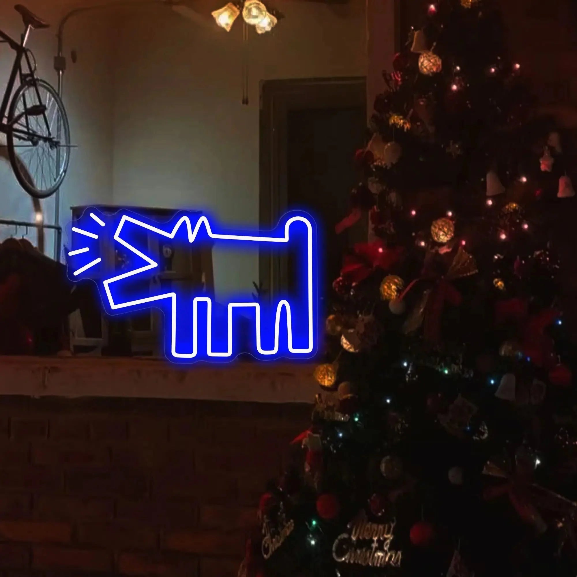UrbanPaws – Graffiti Dog LED Neon Sign for Bold & Trendy Décor