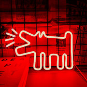 UrbanPaws – Graffiti Dog LED Neon Sign for Bold & Trendy Décor