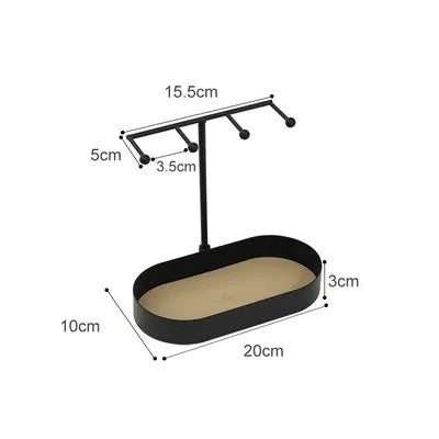 Small Hallway Organiser Tray - Eco-Friendly Metal Style