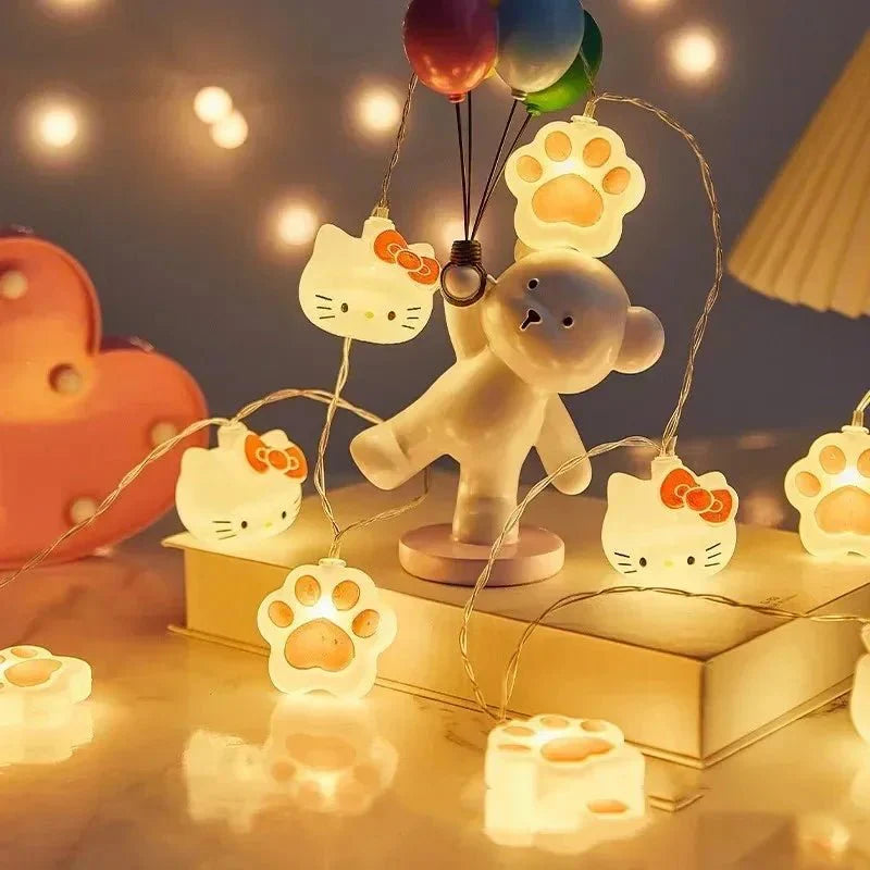 Hello Kitty LED Light Garland for Playful Décor