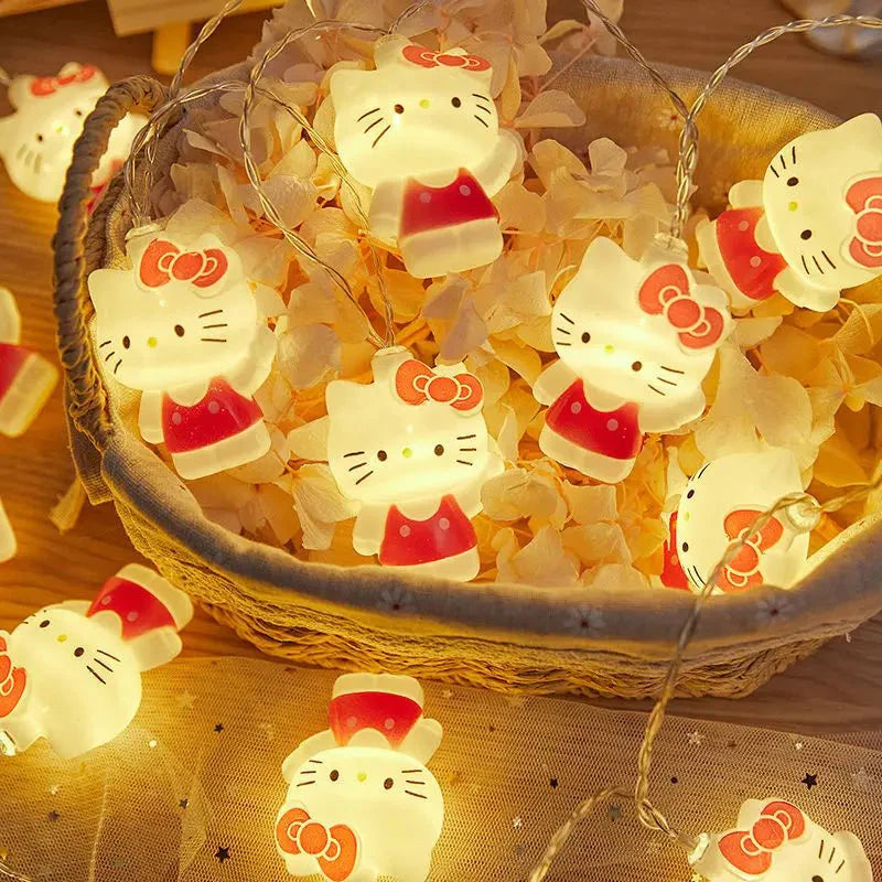 Hello Kitty LED Light Garland for Playful Décor