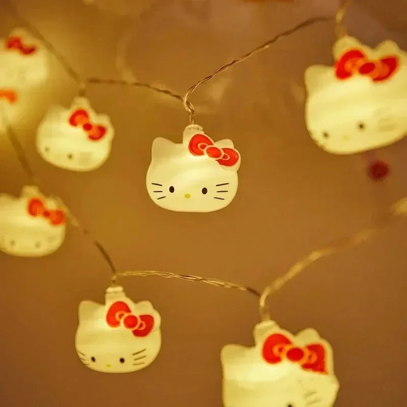 Hello Kitty LED Light Garland for Playful Décor
