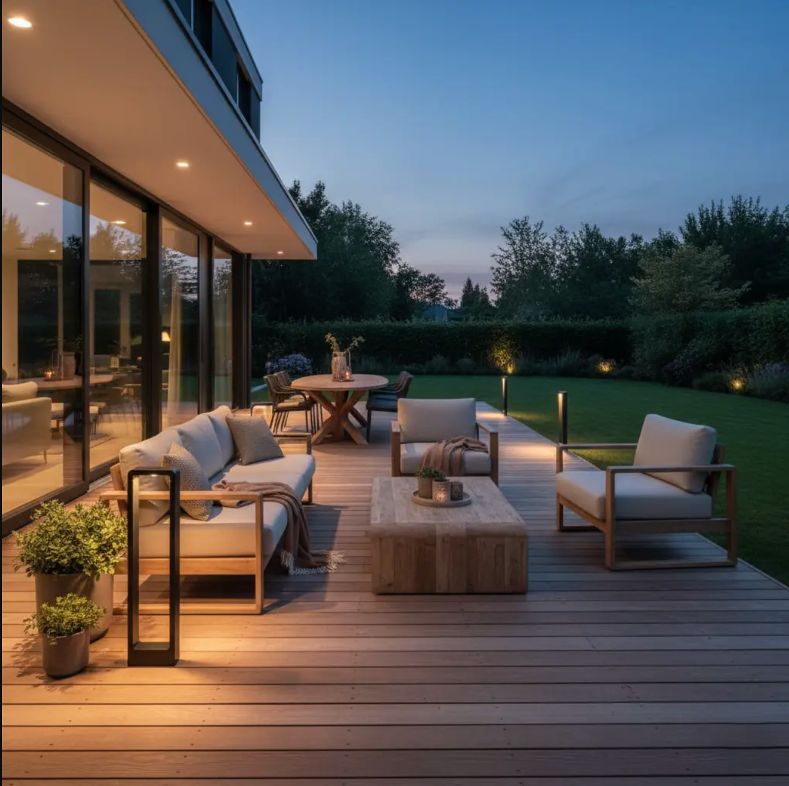 Modern Outdoor LED Garden Light - Waterproof Path & Ground Light