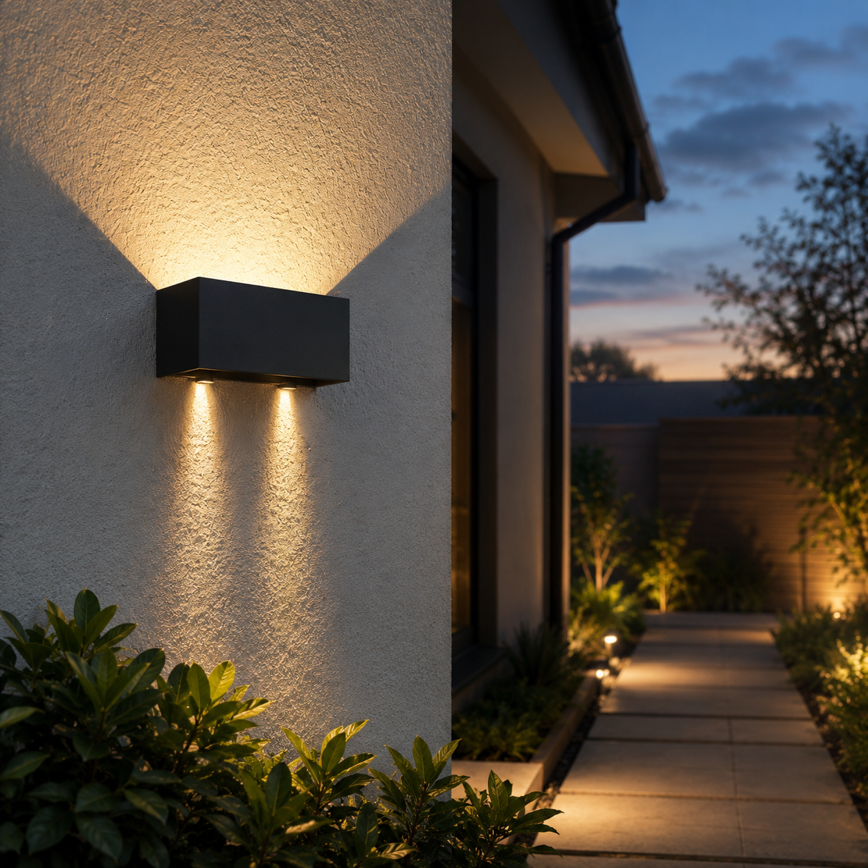 Up Down Outdoor Wall Light, Waterproof LED Garden Wall Light