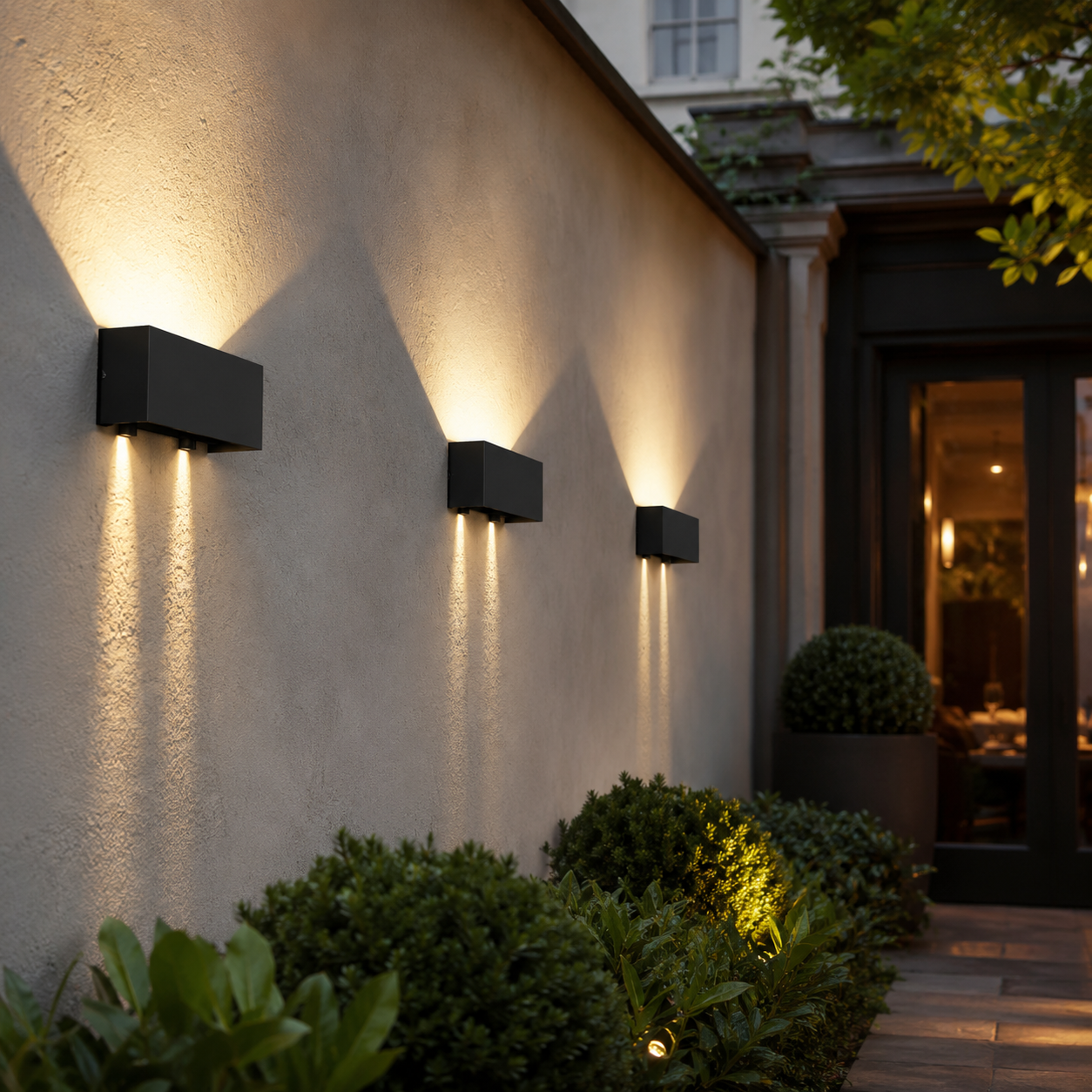 Up Down Outdoor Wall Light, Waterproof LED Garden Wall Light