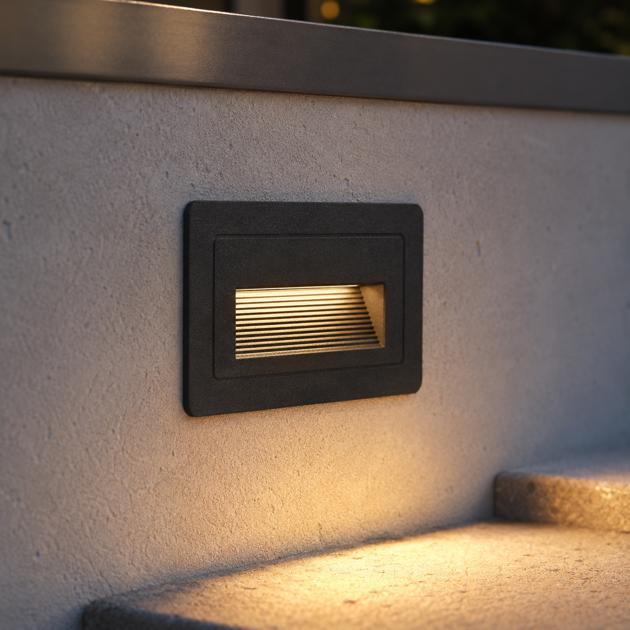 Elian - Recessed LED Step Light, Waterproof Stair & Pathway Wall Light