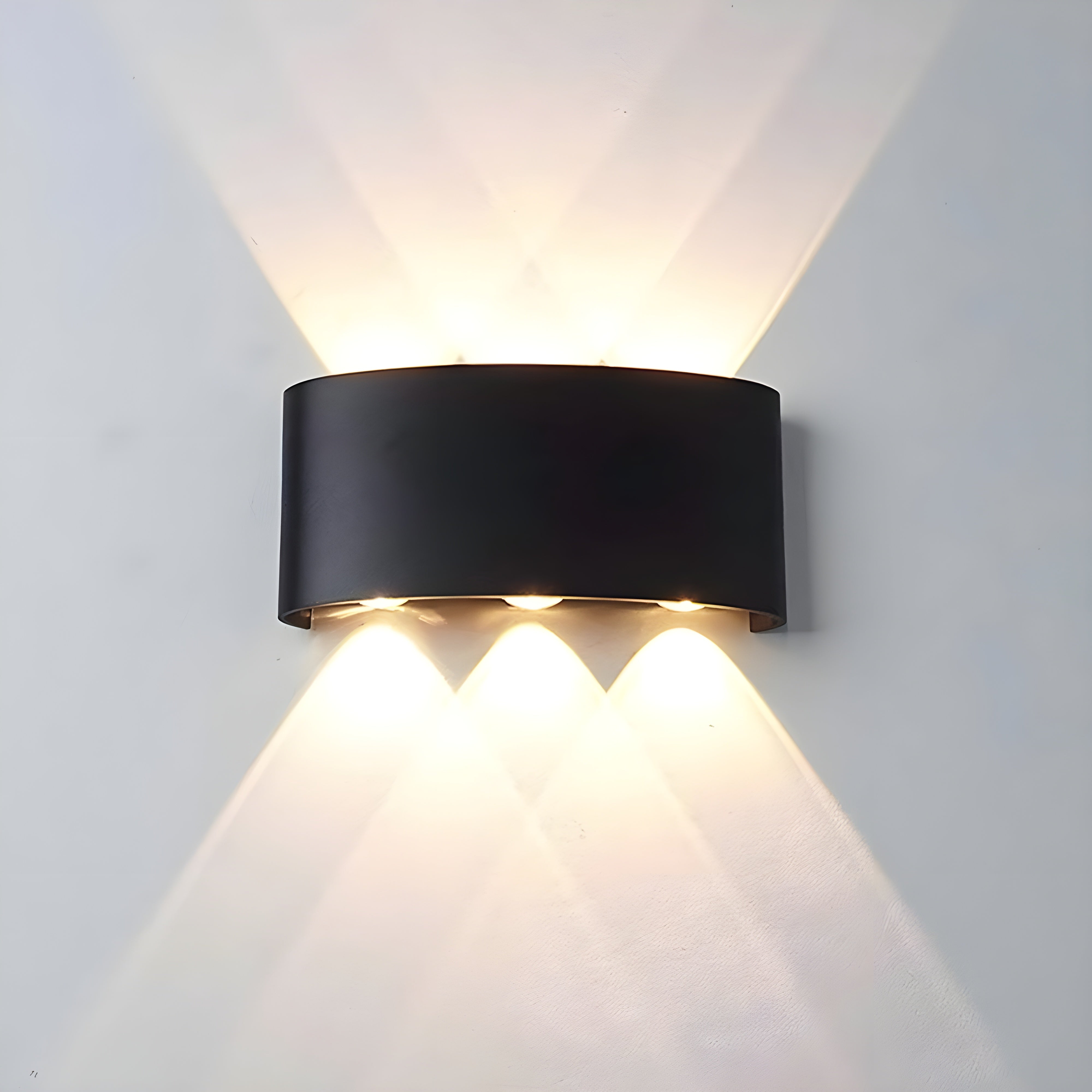 Modern LED Up & Down Wall Light, Indoor & Outdoor Sconce