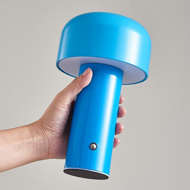 Colourful Mushroom Bedside Lamp with Touch Control Design