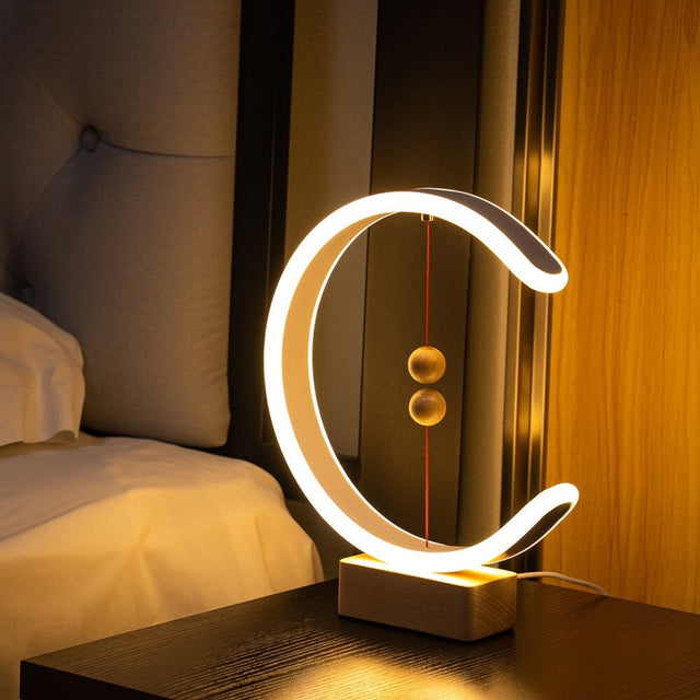 Magnetic Design Bedside Lamp with Touch Control and Colors