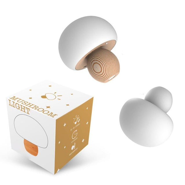 Magnetic Mushroom Bedside Lamp for Children - Touch Sensitive