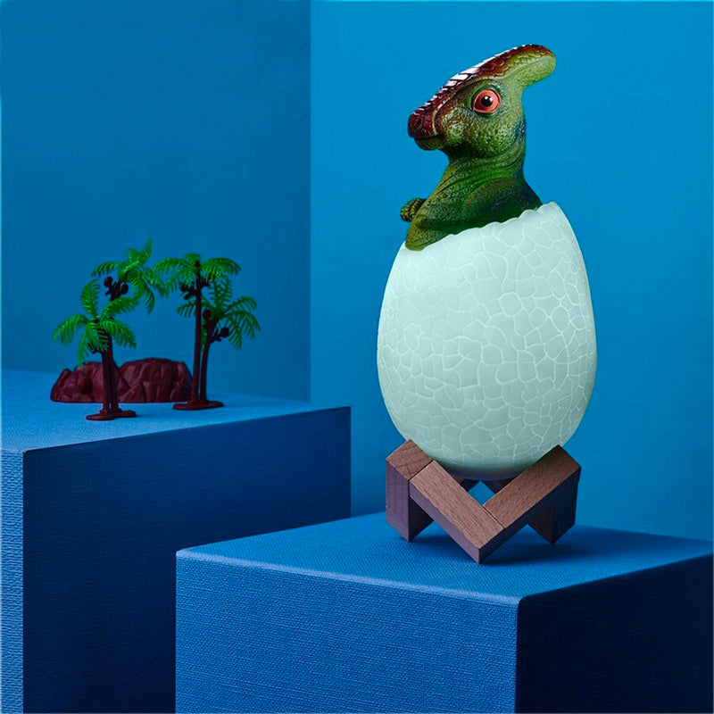 Dinosaur Bedside Lamp for Children with 16 Color Options