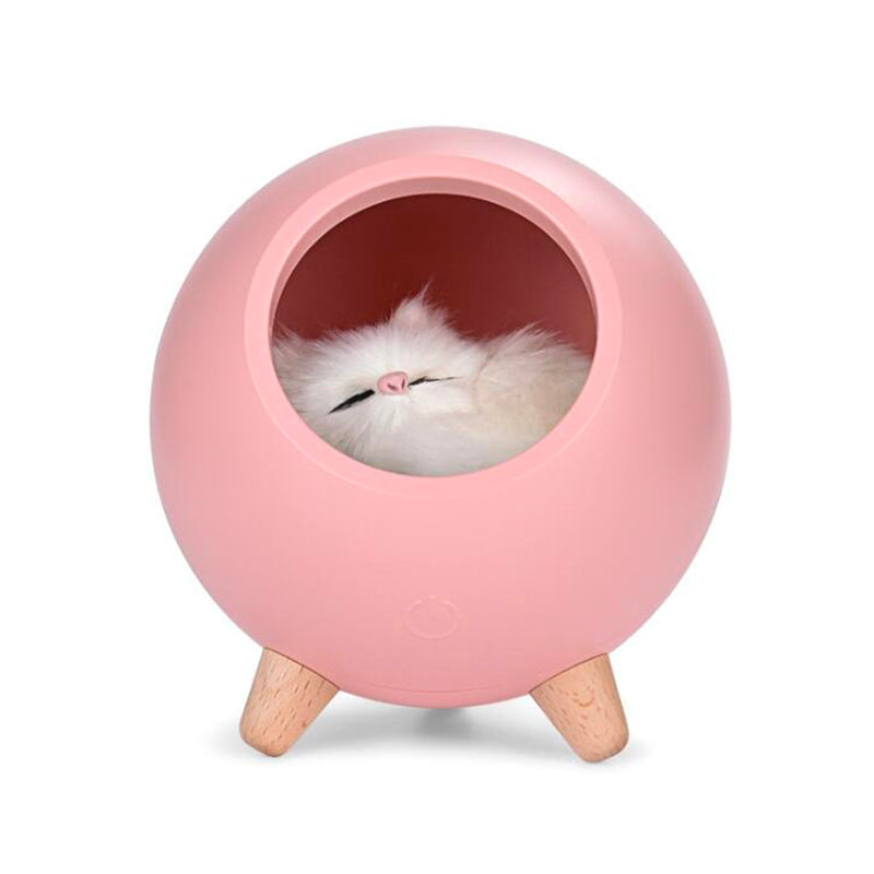 Cat Cordless Children's Bedside Lamp - Rechargeable Cute Design