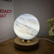 Planet LED Bedside Lamp - Modern Book-Shaped Design