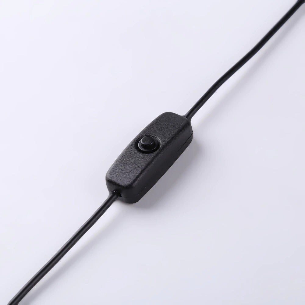 Spiral LED Bedside Lamp with Golden Aluminum Design