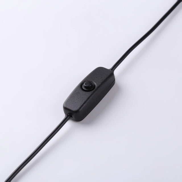 Spiral LED Bedside Lamp with Golden Aluminum Design