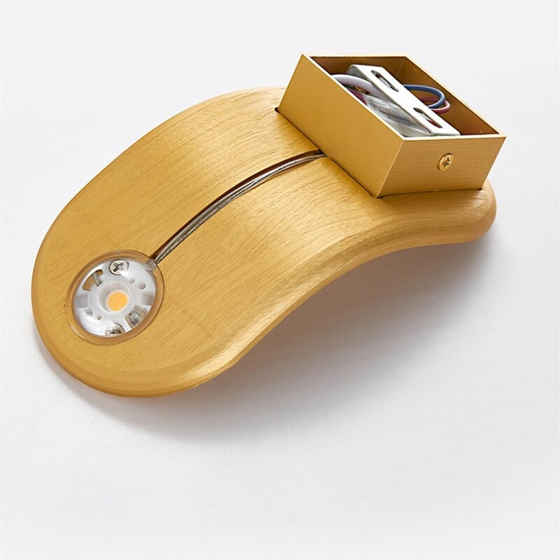 Minimalist Design Wall Bedside Lamp with Touch Control
