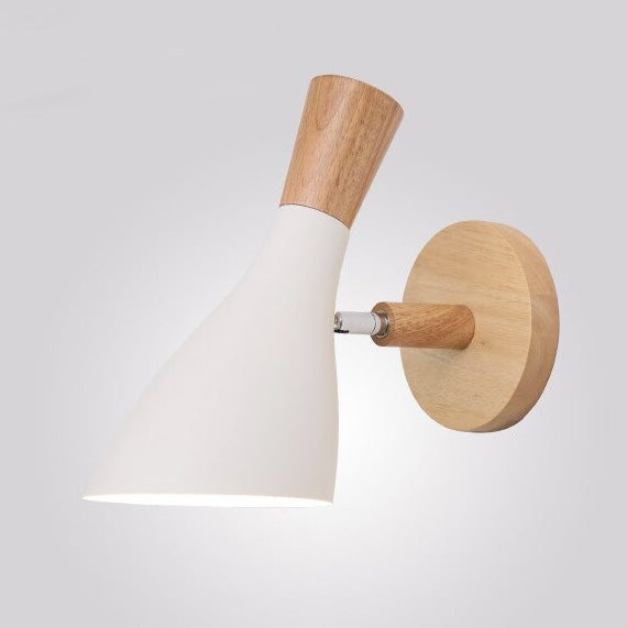 Scandinavian Design Wall Bedside Lamp with Touch Control