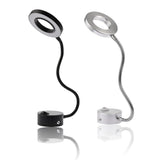 Round LED Wall Bedside Lamp with Flexible Design and Soft Light