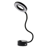 Round LED Wall Bedside Lamp with Flexible Design and Soft Light