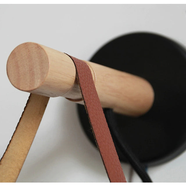 Scandinavian Wall Bedside Lamp Retro Touch-Sensitive Design