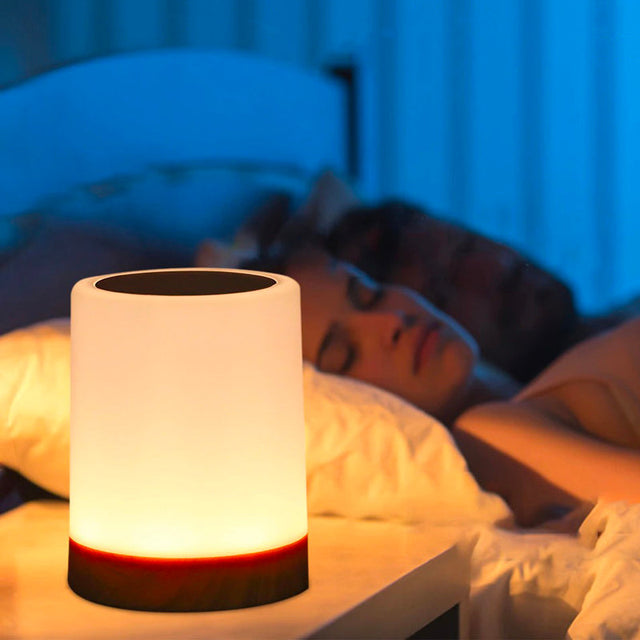 Cordless Touch-Sensitive Bedside Lamp With 6 Colors