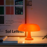 Vintage Mushroom Shaped Decorative Table Lamp in Metal Style