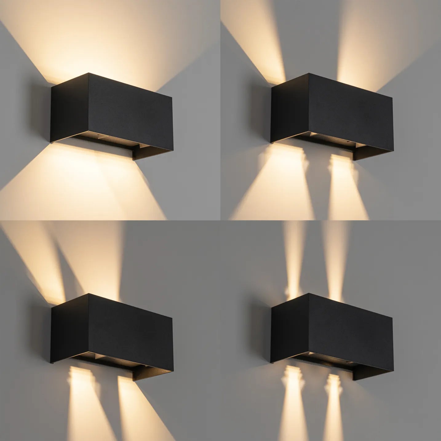 Up Down Outdoor Wall Light, Waterproof LED Garden Wall Light