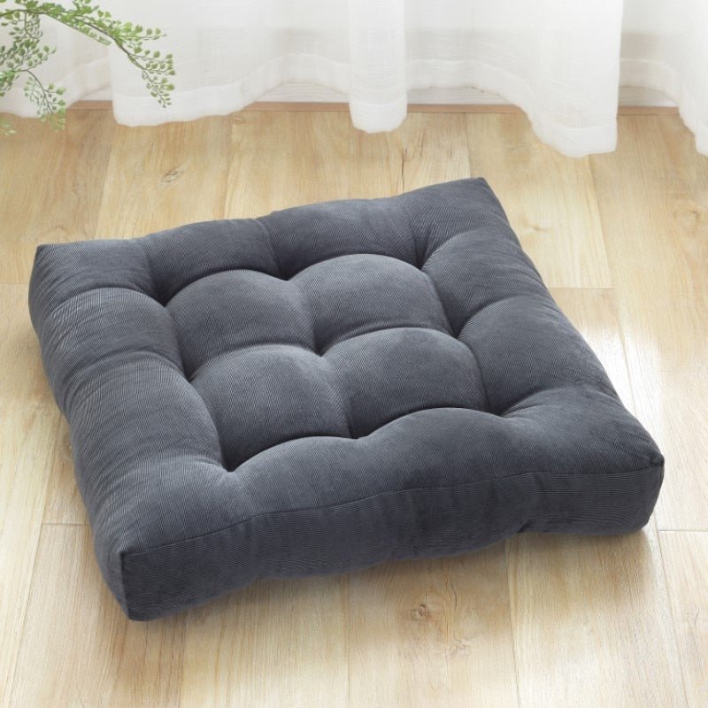 Large Thick Super Soft Corduroy Floor Cushion 45x45cm