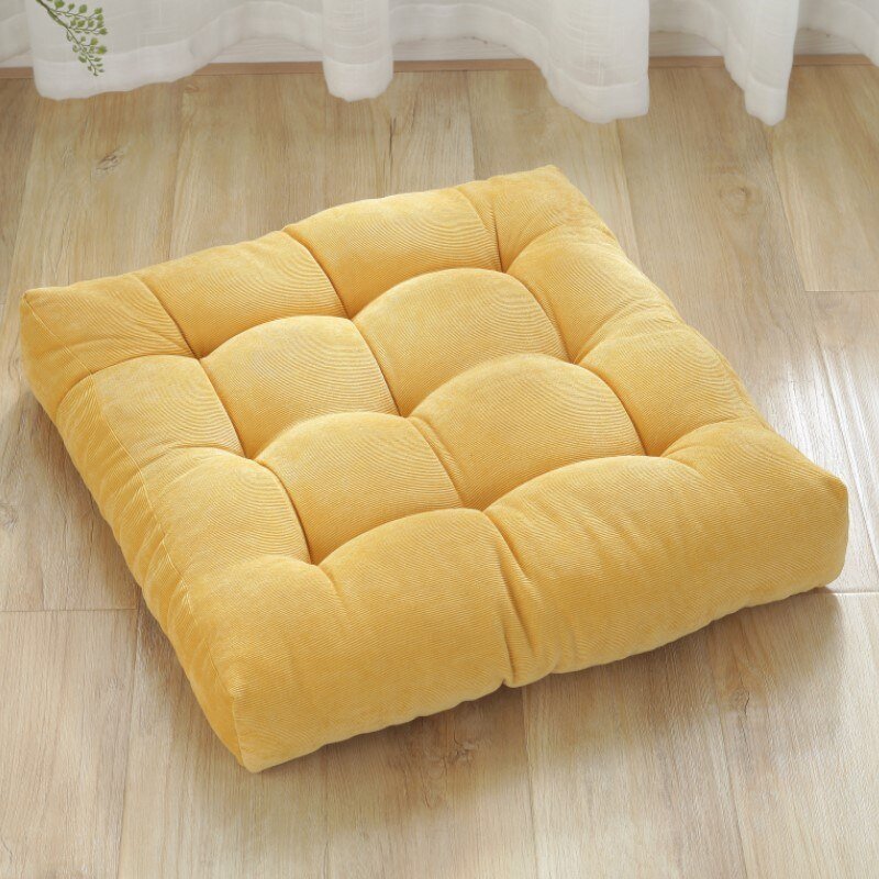 Large Thick Super Soft Corduroy Floor Cushion 45x45cm