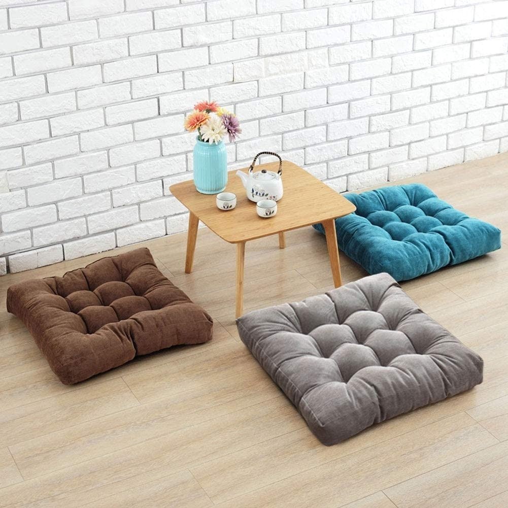 Large Thick Super Soft Corduroy Floor Cushion 45x45cm