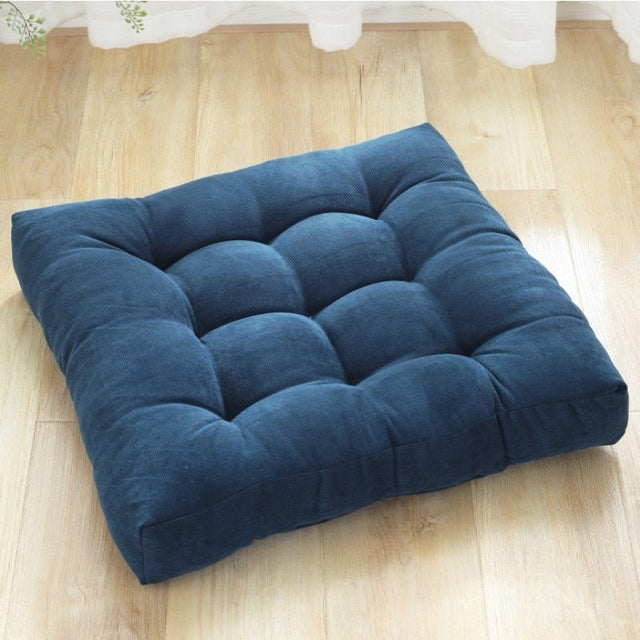Large Thick Super Soft Corduroy Floor Cushion 45x45cm