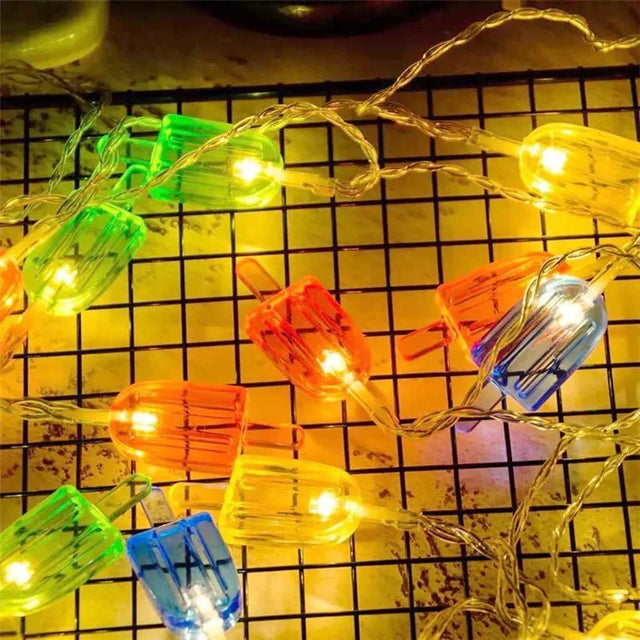 SweetGlow – Ice Cream LED String Lights for Playful & Festive Décor