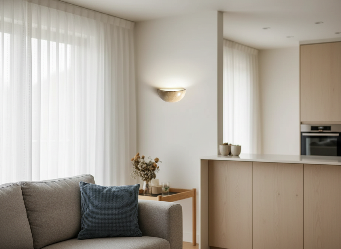LED Stone Wall Light – Elegant Design