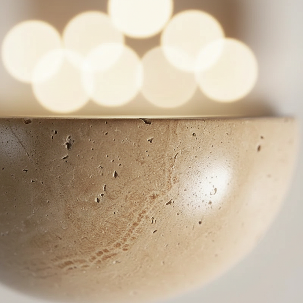LED Stone Wall Light – Elegant Design
