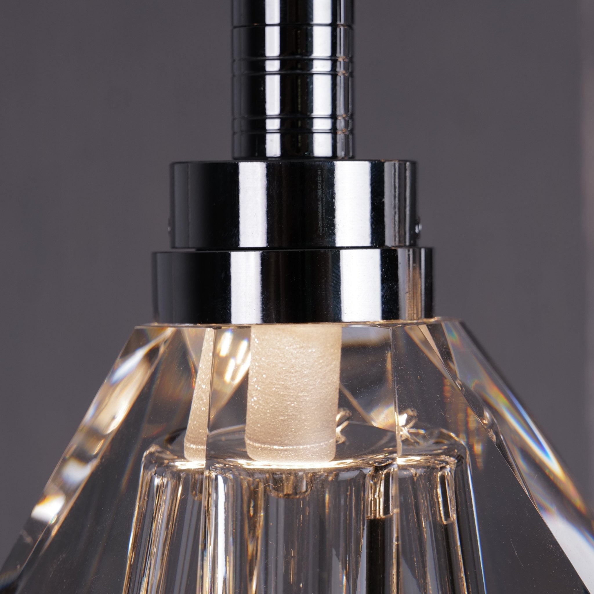 Luxe Light Crystals Chandelier – Luxury Dimmable Crystal Ceiling Light