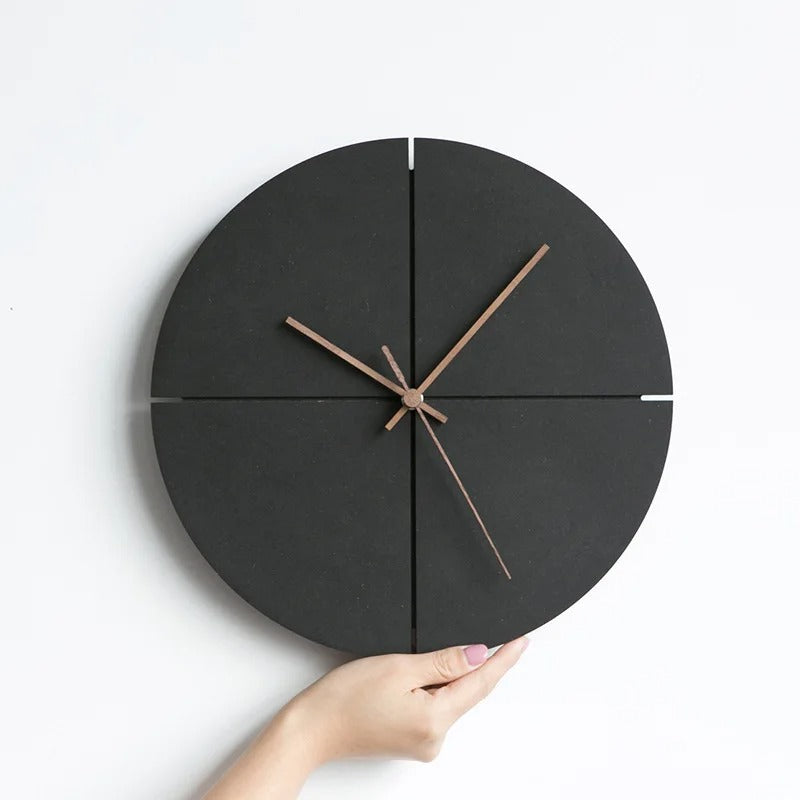 AuraSphere – Minimalist Wall Clock with Silent Quartz Movement