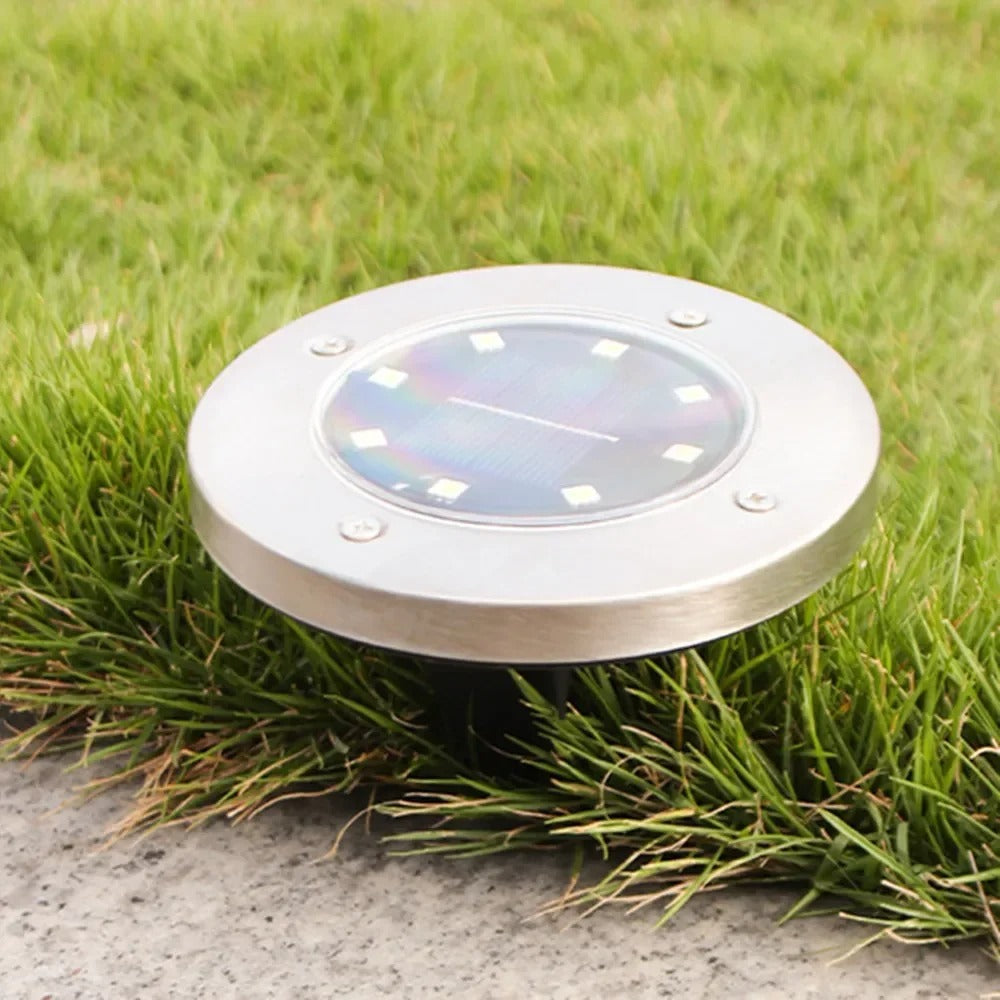 Solar Ground Lights – LED Pathway Lamps for Garden